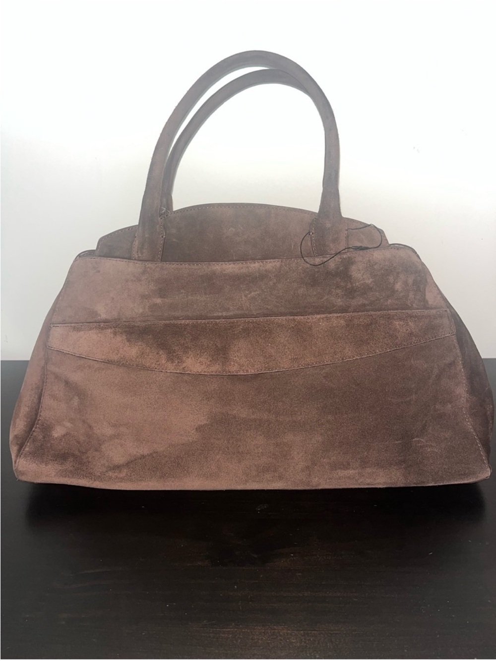 Zara Viral Split Leather Shoulder Bag - Brown - Picture 7 of 9